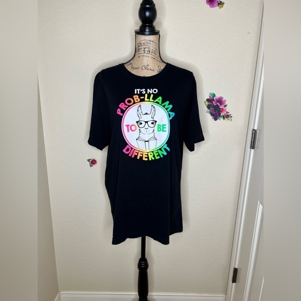 Bella Canvas Brand Llama T Shirt